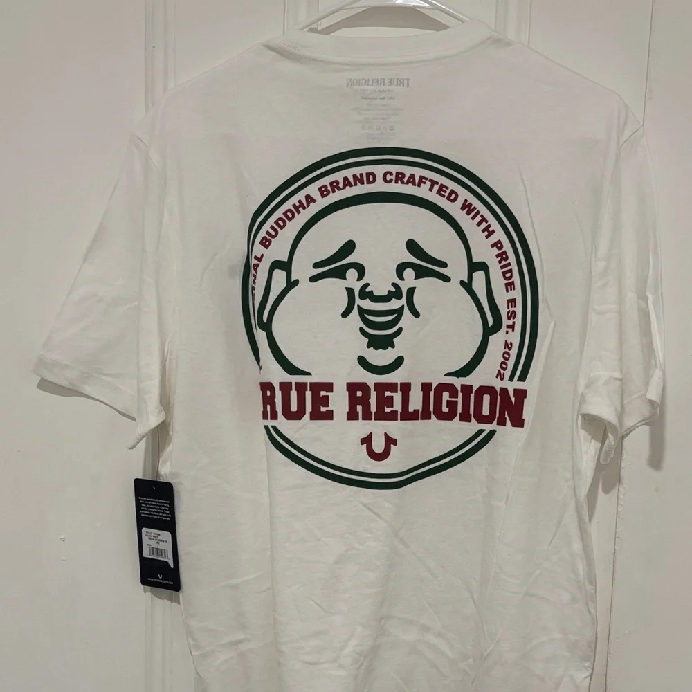 NWT True Religion Buddha Logo Tee